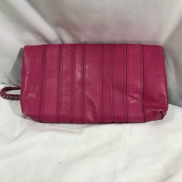 Banana Republic Pink Leather Shoulder Bag - Picture 2 of 9